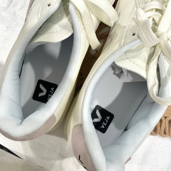 NWOT Veja Campo Leather White Natural Sneakers Size Men's 11 - Picture 11 of 11